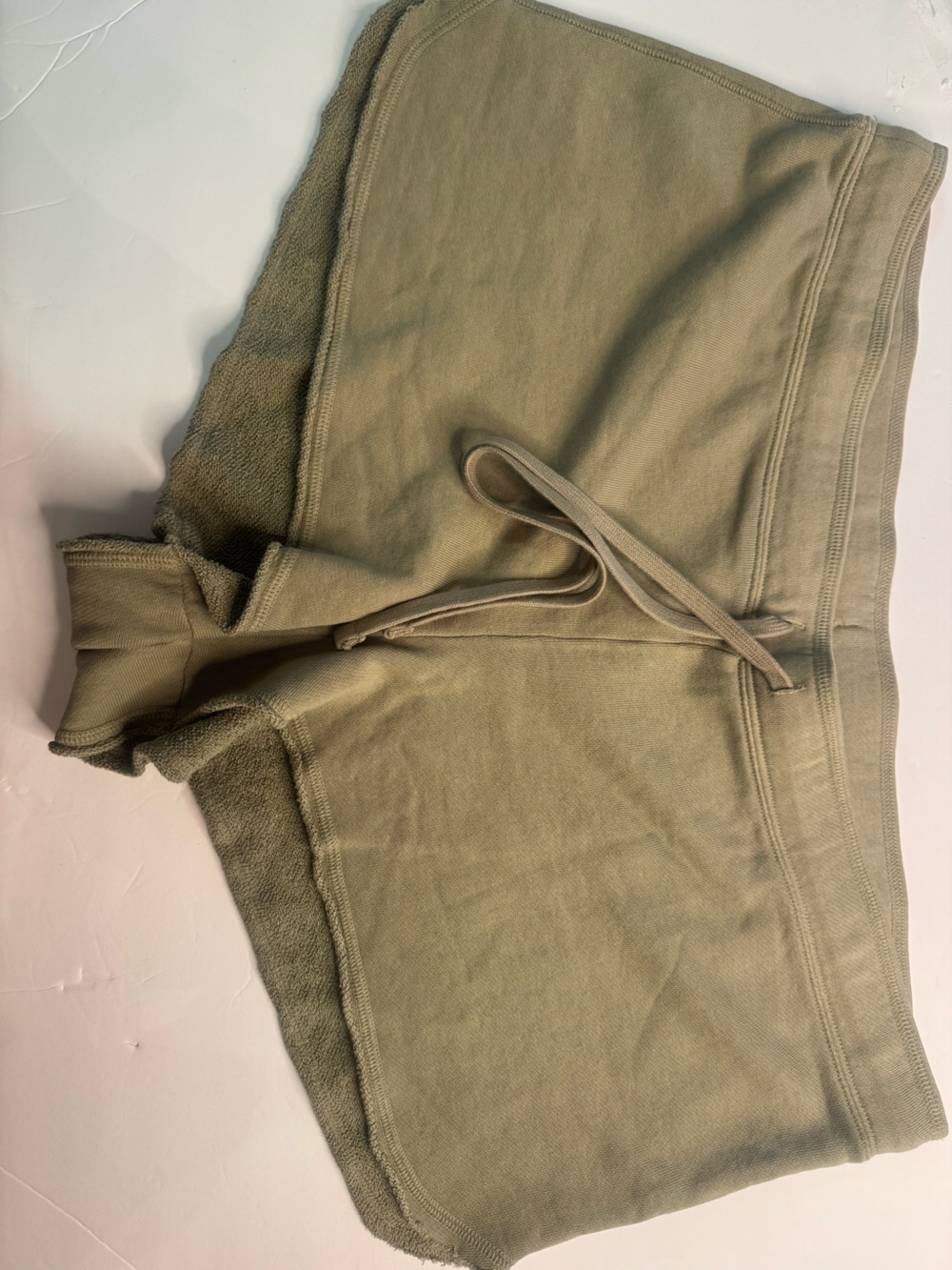 SKIMS Olive Green Athletic Shorts